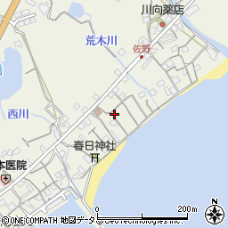 兵庫県淡路市佐野1538周辺の地図