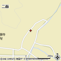 香川県小豆郡小豆島町二面661周辺の地図