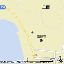 香川県小豆郡小豆島町二面558周辺の地図