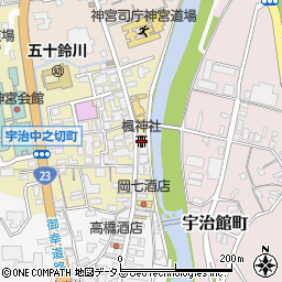 楓神社周辺の地図