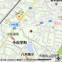 大阪府岸和田市小松里町1196周辺の地図