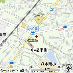 大阪府岸和田市小松里町832周辺の地図
