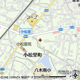 大阪府岸和田市小松里町836周辺の地図