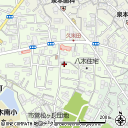 大阪府岸和田市小松里町998周辺の地図