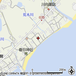 兵庫県淡路市佐野1552周辺の地図