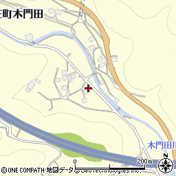 広島県尾道市木ノ庄町木門田1101周辺の地図