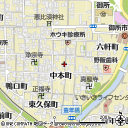 奈良県御所市1230周辺の地図