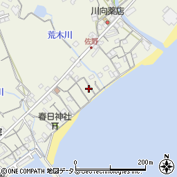 兵庫県淡路市佐野1536周辺の地図