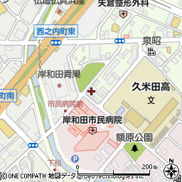 大阪府岸和田市小松里町2066周辺の地図