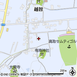 奈良県高市郡高取町越智462周辺の地図