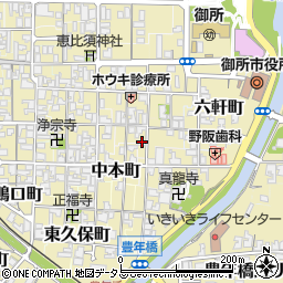 奈良県御所市1280周辺の地図