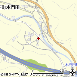 広島県尾道市木ノ庄町木門田1102周辺の地図