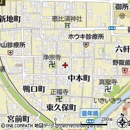 奈良県御所市1181周辺の地図