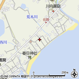 兵庫県淡路市佐野1544周辺の地図