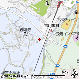 奈良県高市郡明日香村真弓1528周辺の地図