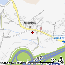 広島県東広島市志和町冠271周辺の地図