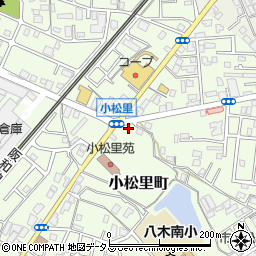 大阪府岸和田市小松里町833周辺の地図