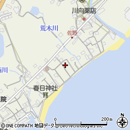 兵庫県淡路市佐野1543周辺の地図