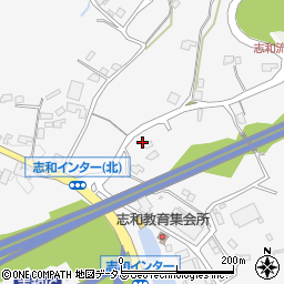 広島県東広島市志和町冠135周辺の地図