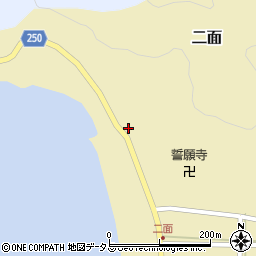 香川県小豆郡小豆島町二面533周辺の地図