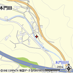 広島県尾道市木ノ庄町木門田1131周辺の地図