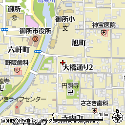 奈良県御所市609-6周辺の地図