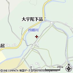 奈良県宇陀市大宇陀下品周辺の地図