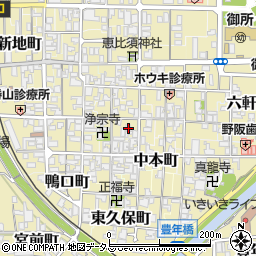 奈良県御所市1178周辺の地図