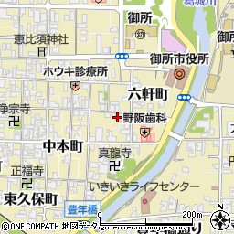 奈良県御所市1329周辺の地図