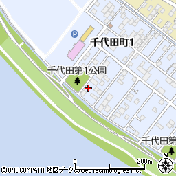 広島県福山市千代田町周辺の地図
