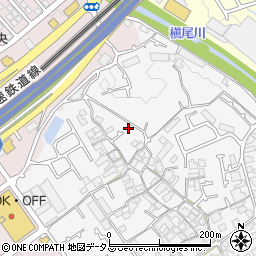 大阪府和泉市万町517周辺の地図