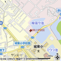 ミニストップ岸和田摩湯町店周辺の地図