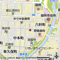 奈良県御所市1328周辺の地図