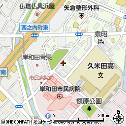 大阪府岸和田市小松里町2067周辺の地図