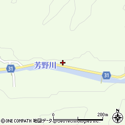 奈良県宇陀市菟田野上芳野174周辺の地図