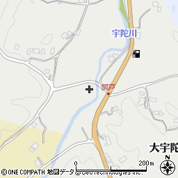 関戸峠の五平餅周辺の地図