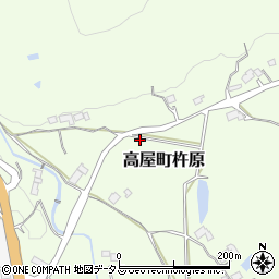 広島県東広島市高屋町杵原566-3周辺の地図
