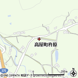 広島県東広島市高屋町杵原566周辺の地図