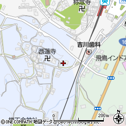 奈良県高市郡明日香村真弓1525周辺の地図