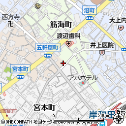 chikirisurfcafe&bar周辺の地図