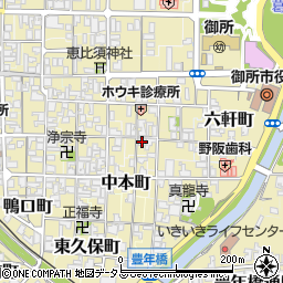 奈良県御所市1266周辺の地図