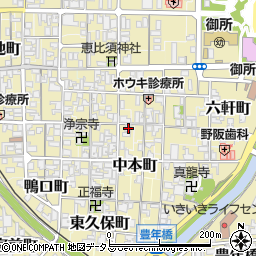 奈良県御所市1210周辺の地図