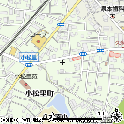 大阪府岸和田市小松里町845周辺の地図