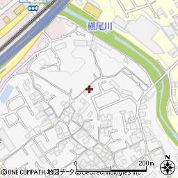 大阪府和泉市万町377-1周辺の地図