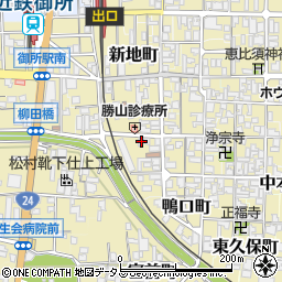 奈良県御所市362周辺の地図