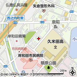 大阪府岸和田市小松里町2061周辺の地図