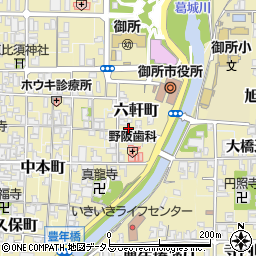 奈良県御所市1396周辺の地図