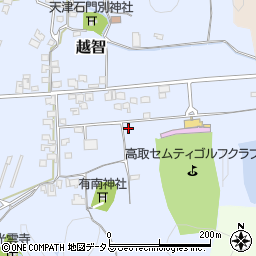 奈良県高市郡高取町越智457周辺の地図