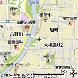 奈良県御所市609周辺の地図
