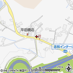広島県東広島市志和町冠244周辺の地図